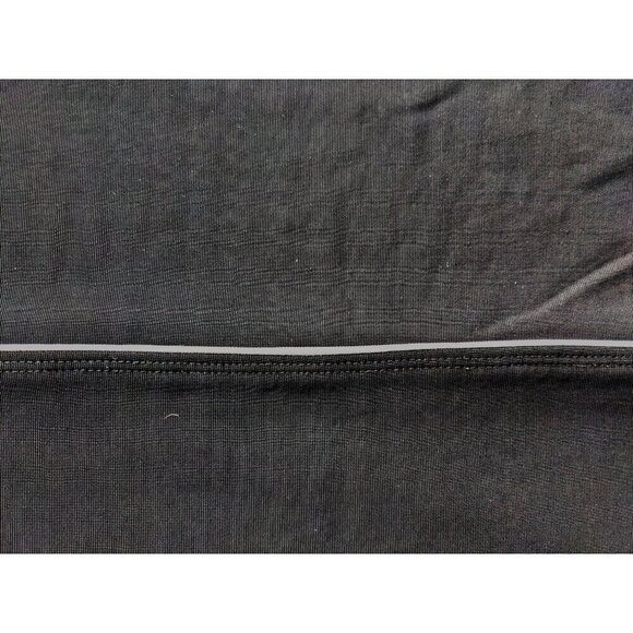 Vtg 90s Slacker Grunge EXPRESS Tricot Reality Bites-era Black Sheath Dress Sz 12 - Picture 2 of 7